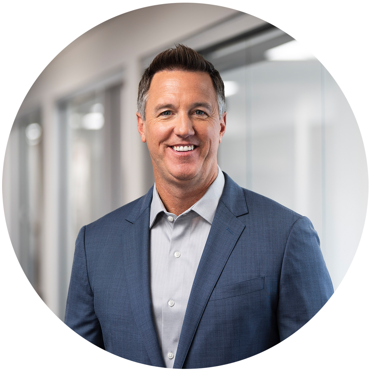 Das Foto zeigt Geoff G. Gilmore, CEO Worthington Steel.